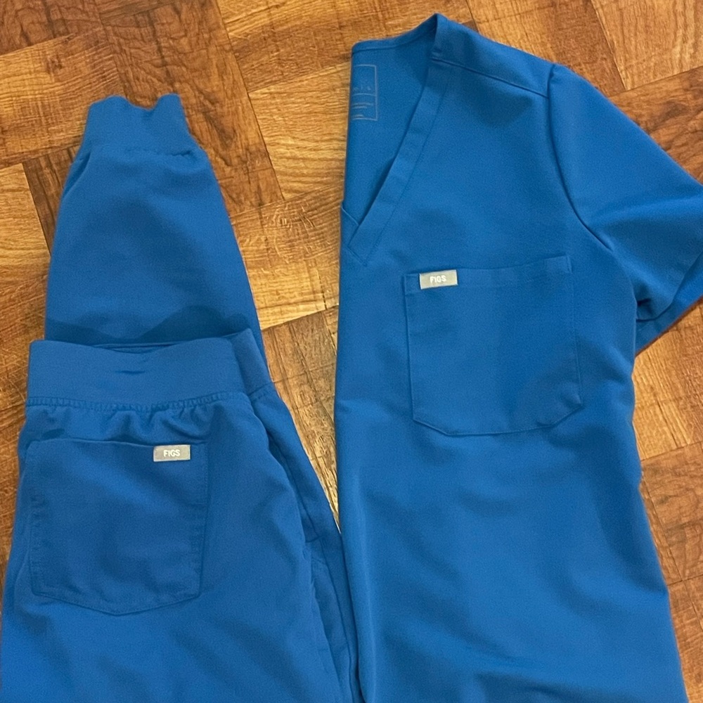 Royal Blue Figs jogger scuba